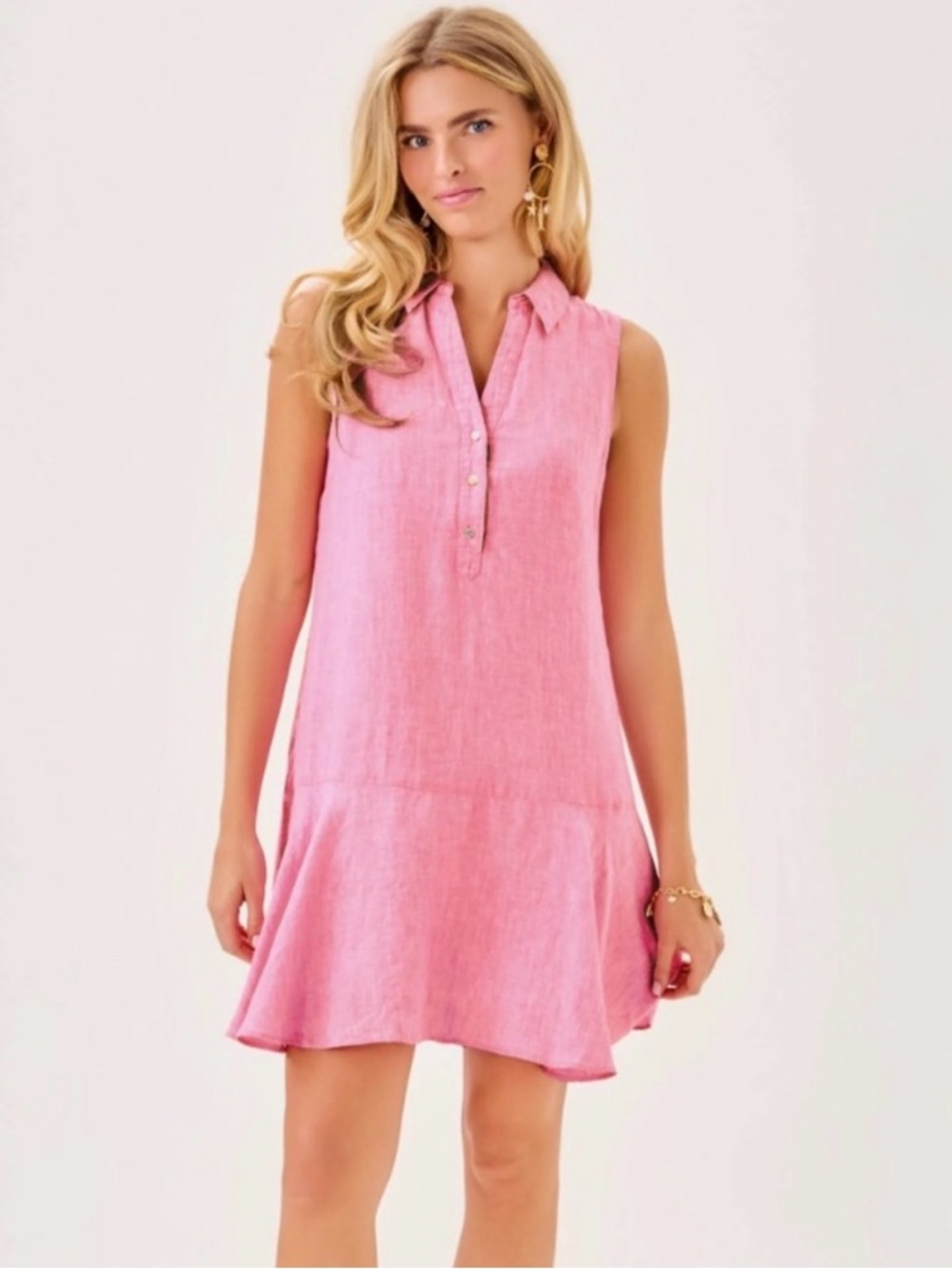 Lilly Pulitzer Ellison Pink Sleeveless Mini Dress